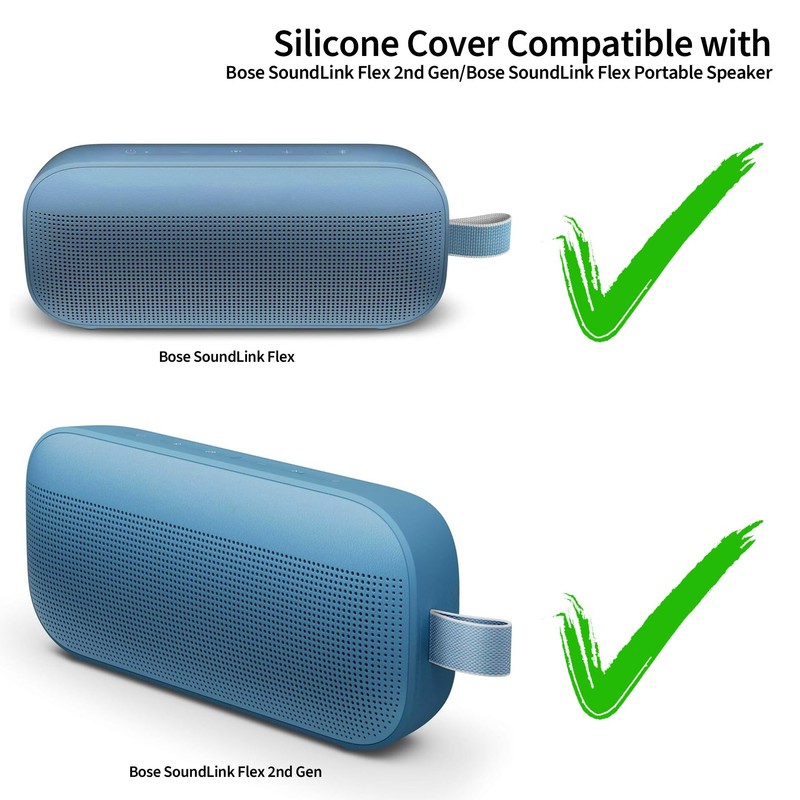 Peyyargo Silicone Cover Compatible with Bose SoundLink Flex 2nd Gen/Bose
