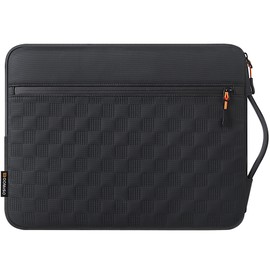 DOMISO 16 inch Laptop Sleeve for MacBook Pro M3/M2/M1 A2991 A2780 Waterproof Protective Case with Handle, Fits 16 inch MacBook Pro 2024-2019，Black