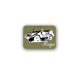 Sticker # Munga Oldtimer Multi-Purpose Universal Off-Road 4WD Ingolstadt Military Car German Army Military 10x7 cm # A3089