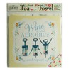 Cook Shop 207030010" Wine Aerobics Tea Towels, Polyester, Yolk Yellow