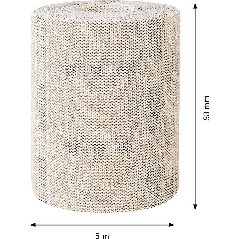 Bosch Professional 1x Expert M480 Sanding Net Roll (for Hardwood,