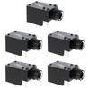 ECSiNG 5 Pieces 6.3 mm 7-Pin Stereo Amplifier Jack Audio