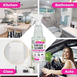 Mighty Mint Vinegar Cleaner, Non-Toxic, All-Purpose Spray, Natural Spearmint Scent, 16oz - 2 Pack