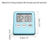 PATIKIL Countdown Timer, Countup Timer, Kitchen Timer with Magnetic, Large