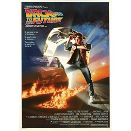 OMG Printing 80's Back To The Future Mcfly Michael J Fox Poster/Print/Picture Satin Photo Paper - A4-210mm x 297mm