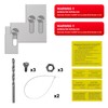 QYZZRS Generator Interlock Kit Compatible with Square D QO or