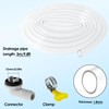 9.8ft Air Conditioner Drain Hose, 3/5 inch Flexible Leak-Proof AC