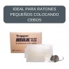 Trapper Max Trampa De Goma Para Raton Trampa Adhesiva Para