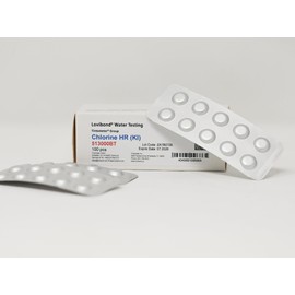 Lovibond - Chlorine H.R. Tablets | 100 Pack | Sku: 513000BT | Water Testing | Chlorine Measurement