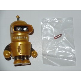 Kidrobot Universe X Golden Bender 3" Vinyl Figure Mini Series Gold Chase Opened Blind Box
