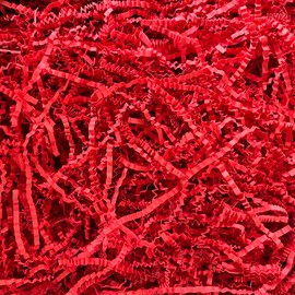 CHECHNYA 1LB Shred Paper Filler，Raffia Grass Paper Shred for Gift Wrapping Basket and Gift Box Filling，Crinkle Cut Paper for Wrapping