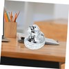 iplusmile Reflective Disco Ball Duck Ornament for Home Office for