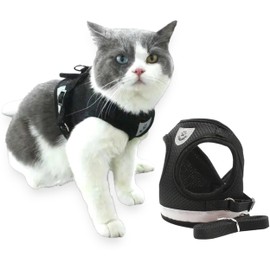 TALACANO Cat Harness with Lead - Cat Harness with Lead Escape Proof - Cat Harness - for Small Cats - Cat Lead - Puppy Harness with Lead Set (Small)