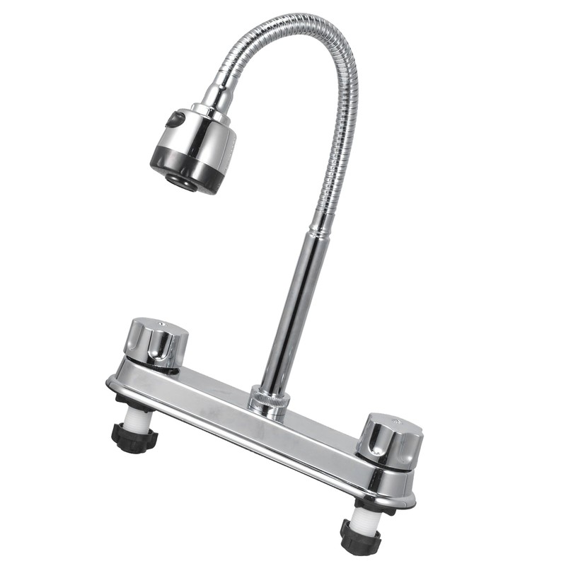 Kitchen Sink Faucet Professional Modern Simple Style Cold Hot Dual