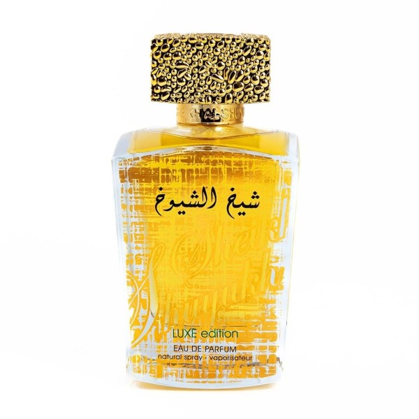 Lattafa Sheikh Al Shuyukh Luxe Edition 3.4Oz Amber Spicy Eau