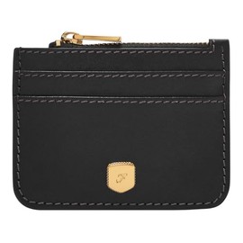 Fossil Lennox Leather or Polyester Purse for Women, Carbon Black