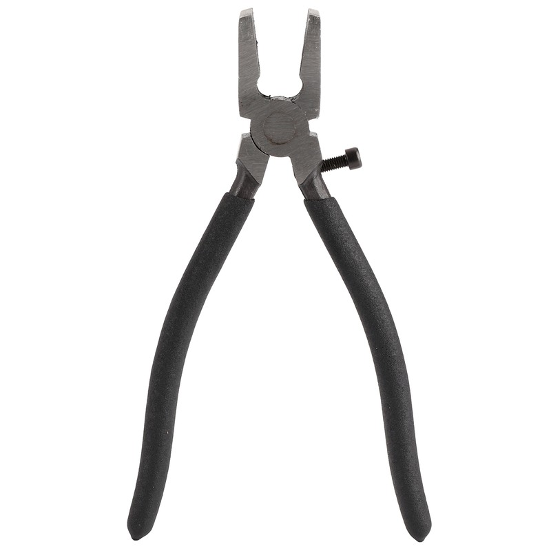 Glass Breaking Plier with Screw Adjustable Ergonomic Design Flat Nozzle