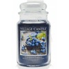 Village Candle Wild Maine Blueberry Large Glass Apothecary Jar Scented