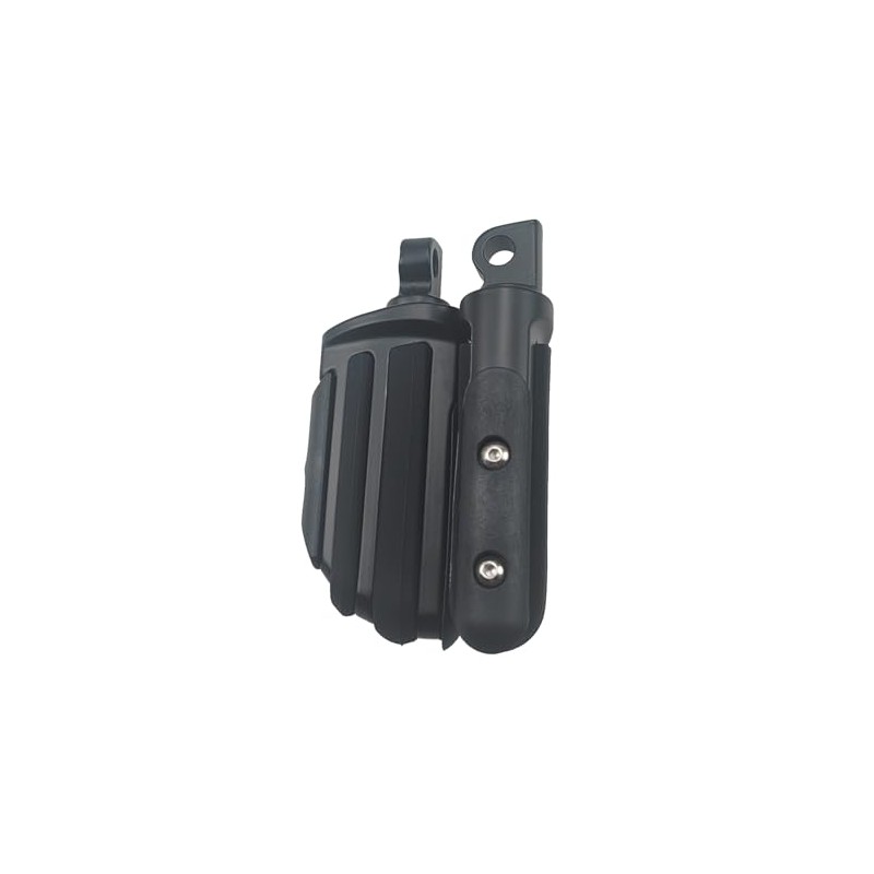 Estriberas para motocicleta y pasajero (Style-D-Metta Negro)