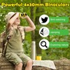 Binoculars for Kids, Kids Binoculars with Magnifying Glass & Compass,