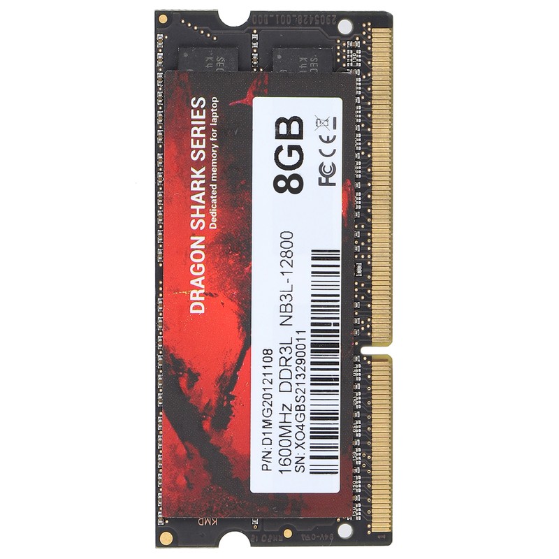 DDR3L RAM Slim Aluminum High Performance DDR3L‑1600MHz NB3L‑12800 Notebook Memory8GB
