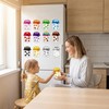 Magnetic Colour Sorting Toys - 12 Pcs Fridge Magnets for