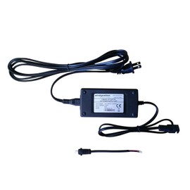 WindyNation Linear Actuator or DC Motor Power Supply + DPDT Wireless Remote Control Switch + Double Adapter Cable