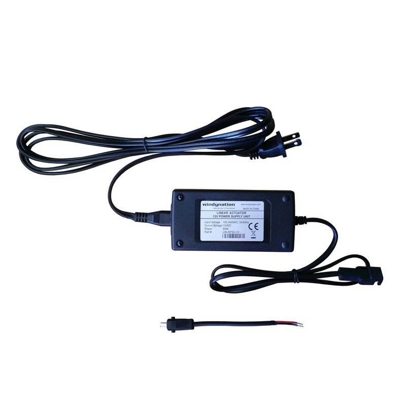 WindyNation Linear Actuator or DC Motor Power Supply + DPDT