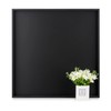 Hanobe Ottoman Tray for Living Room: Modern Extra Large Black