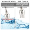 2 Pack Float Valve, 1/2" to 3/4'' Automatic Water Level