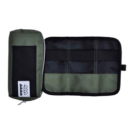 CONCISE 134121 Bellows Khaki Pen Case