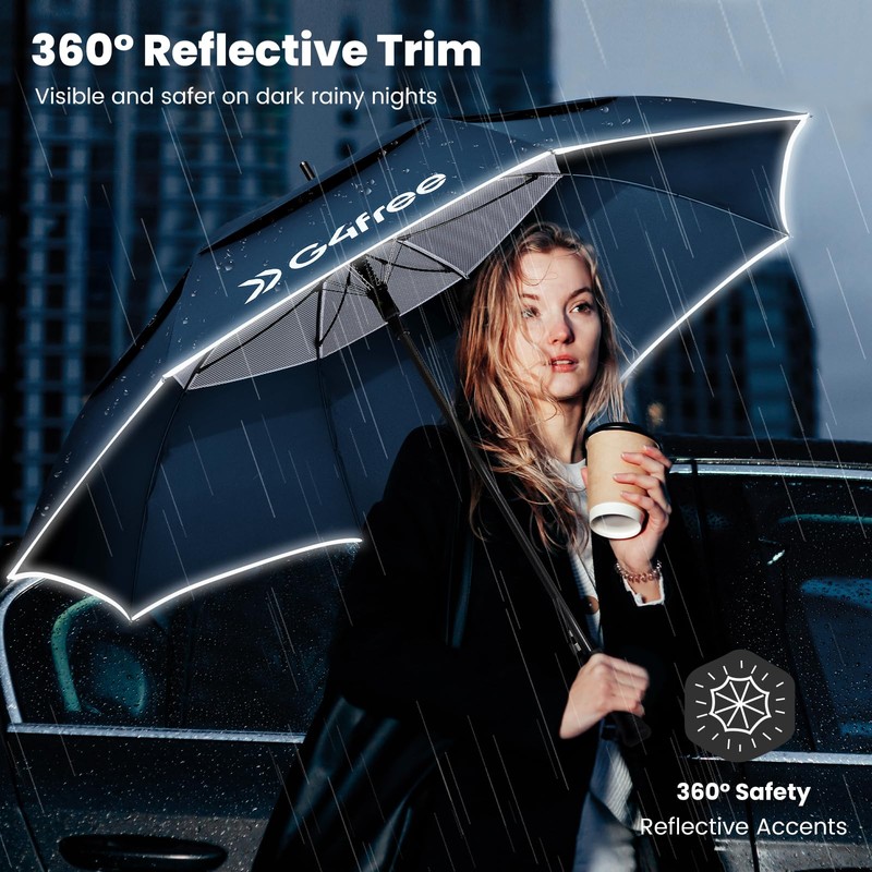 G4Free Strongest Golf Umbrella with Full Carbon Fiber, Well-constructed &