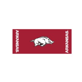Collegiate Kwik-Covers Rectangle Plastic Table Covers, Bundle of 2 (University of Arkansas, 6')
