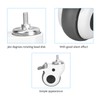 4in Universal Wheel Quiet High Speed Rotating Heavy Duty Swirl