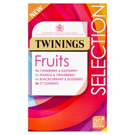 Twinings Fruits Selection, 20 Tea Bags
