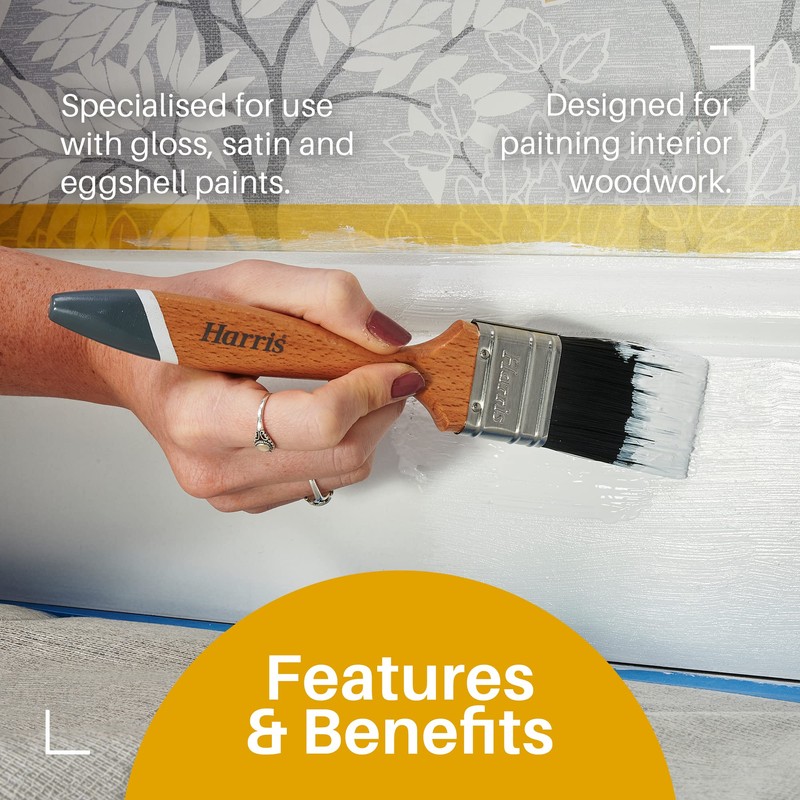 Harris Ultimate Woodwork Gloss Paint Brush | 1"