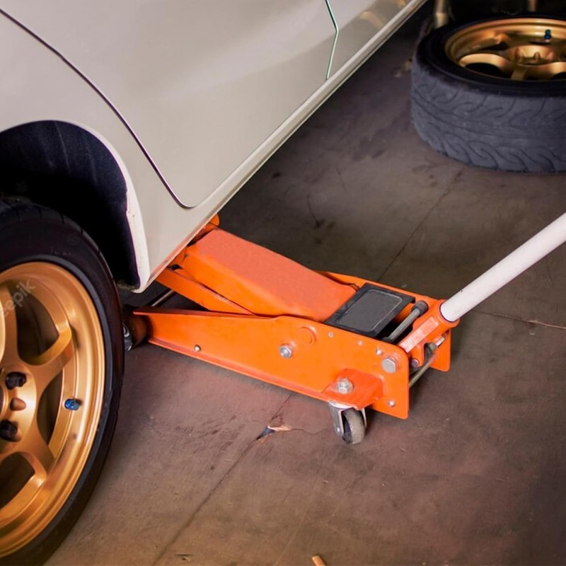 Jegruda Floor Jack Rubber Pad Universal Jack Pad Adapter, Pinch