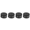 Peakloong 4Pcs 40X20Mm Aluminum HiFi AMP Speaker Isolation Stand Turntable