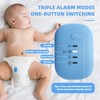 Bed Wetting Alarm for Boys and Girls - USB Rechargeable,