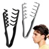 HSYWSH 2 PCS Texture Comb, Wide Tooth Styling Comb, Curly