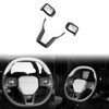 JUIVEEL ABS Car Steering Wheel Frame Cover Steering Wheel Button