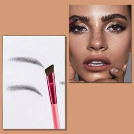 brow brush - Multi Function Eyebrow Brush, Eyebrow Brush Professional Eyebrow Brush,Realistic Eyebrow Brush, Suitable for beginners, eyebrow brush, Professional customized eyebrow brush, 【1 Set】【2pcs】