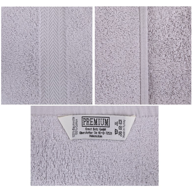 Betz 10 Stück Seiftücher Premium 100% Baumwolle Seiflappen Set 30x30