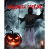 Snirczs Grim Reaper Costume for Adults - Glowing Red Eyes,