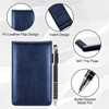 Elezeal Soft Leather A7 Notebook Pocket Refill Notepad Holder Set,