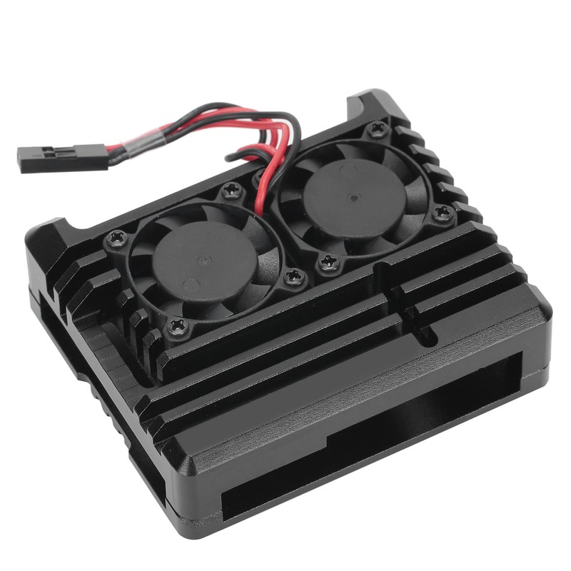 Aluminium Alloy Armor Case Kit with Dual Cooling Fan Heatsink
