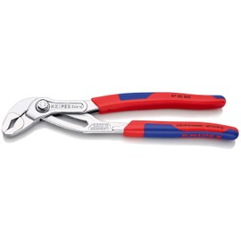 Knipex 87 05 250 Water Pump Pliers"Cobra" 9,84" with soft handle chrome plated