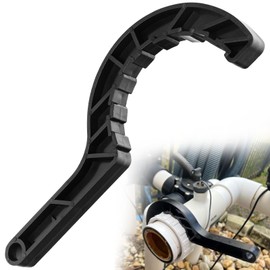 ZHONGXIA Heavy Duty Upgrade Salt Water Chlorinator Pool Tool Wrench Compatible with Hay-ward Turbo Cell, GLX-Cell 2″ Union - for Most 1998-Up Chevy and GMC Trucks (15 Pads)