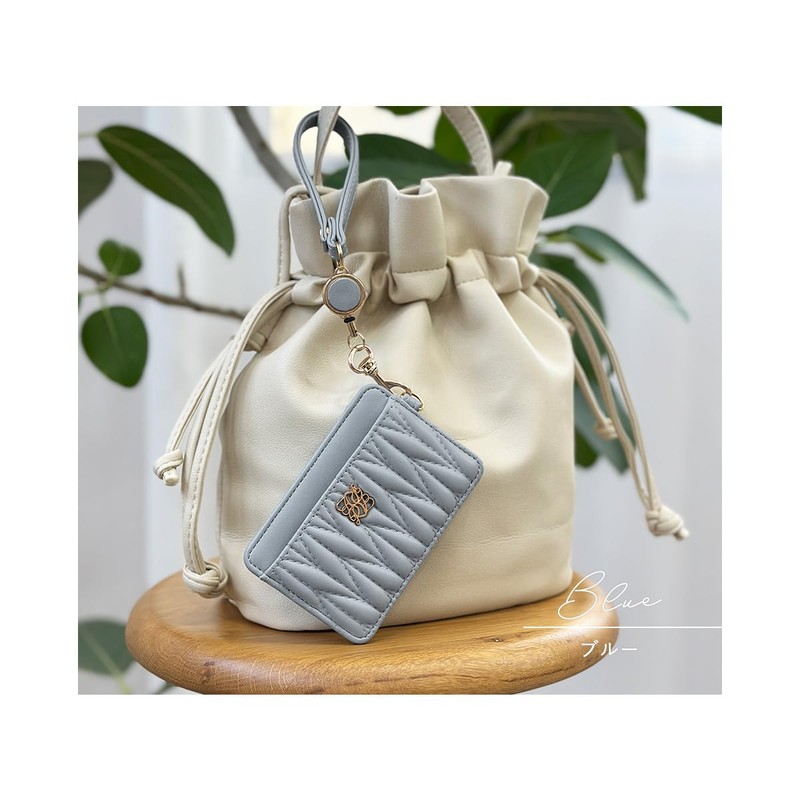 Pass Case, Reel Included, Commuter Pass Case, Double-sided, IC Card,
