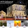 LED Rope Lights 40Ft 100 LEDs Solar Powered String Lights